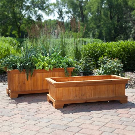 flower box pinterest|outside garden planter boxes.